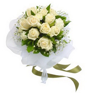  Ağrı online çiçekçi , çiçek siparişi  11 adet benbeyaz güllerden buket