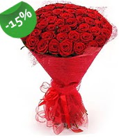 51 adet kırmızı gül buketi özel hissedenlere  Ağrı çiçek siparişi sitesi 