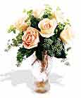  Ağrı çiçek siparişi sitesi  6 adet sari gül ve cam vazo